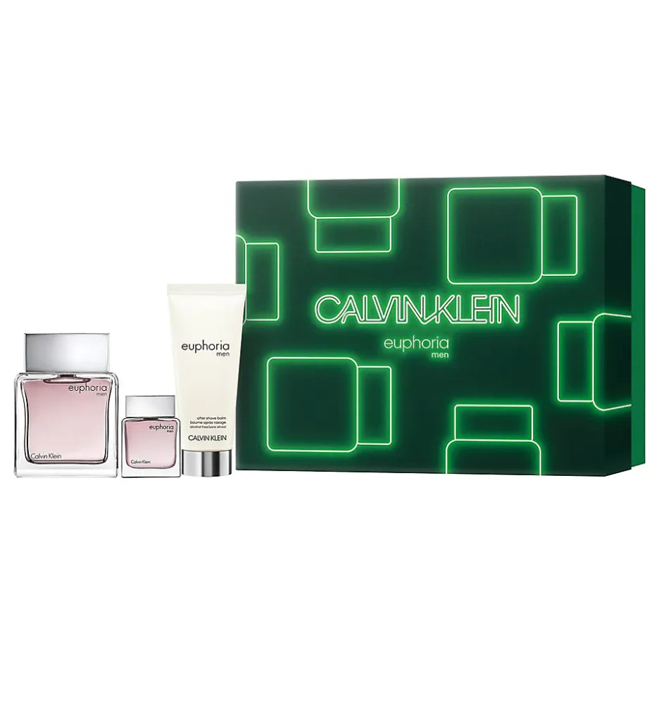 Euphoria by Calvin Klein, 3 Piece Gift Set for Men