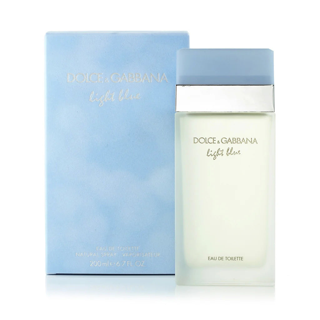 Dolce & Gabbana Light Blue Eau de Toilette 6.7 oz Spray for Women – Fresh & Long-Lasting Perfume