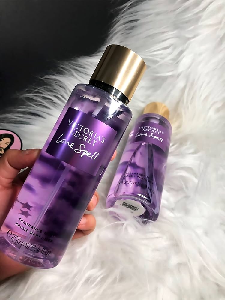 Victoria's Secret Love Spell Perfume Mist – 8.4 oz Refreshing Body Spray for Women