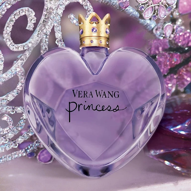 Vera Wang Princess Perfume for Women – 3.4 oz Eau de Toilette Spray – Long Lasting Floral & Fruity Scent