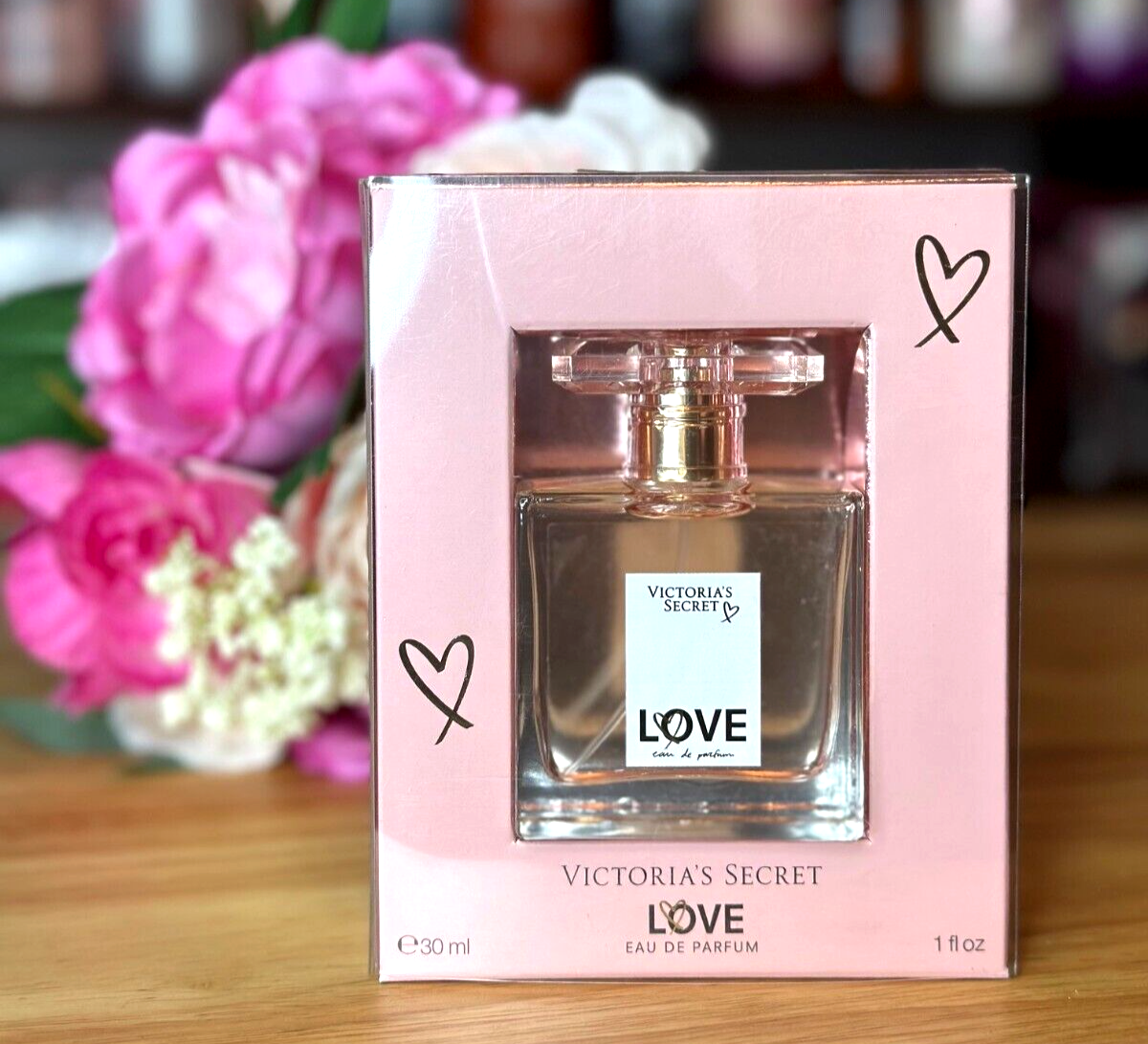 Victoria's Secret Love Eau de Parfum Spray for Women – 1.7 oz Long-Lasting Floral & Fresh Scent Perfume