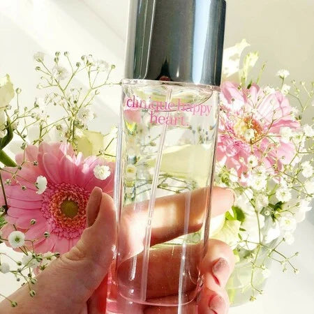 Clinique Happy Heart Perfume for Women – 3.4 oz Eau de Parfum Spray – Fresh Floral Scent with Long-Lasting Wea