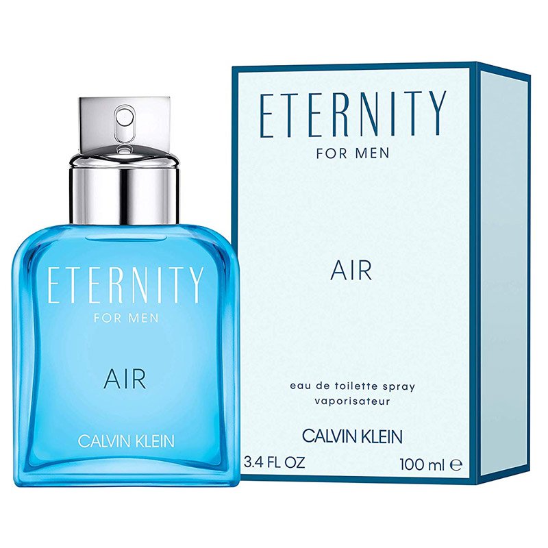 Eternity Air by Calvin Klein 3.4 oz EDT Spray for Men – Fresh, Clean & Masculine Everyday Fragrance